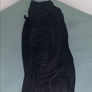 Black large American eagle joggers Large